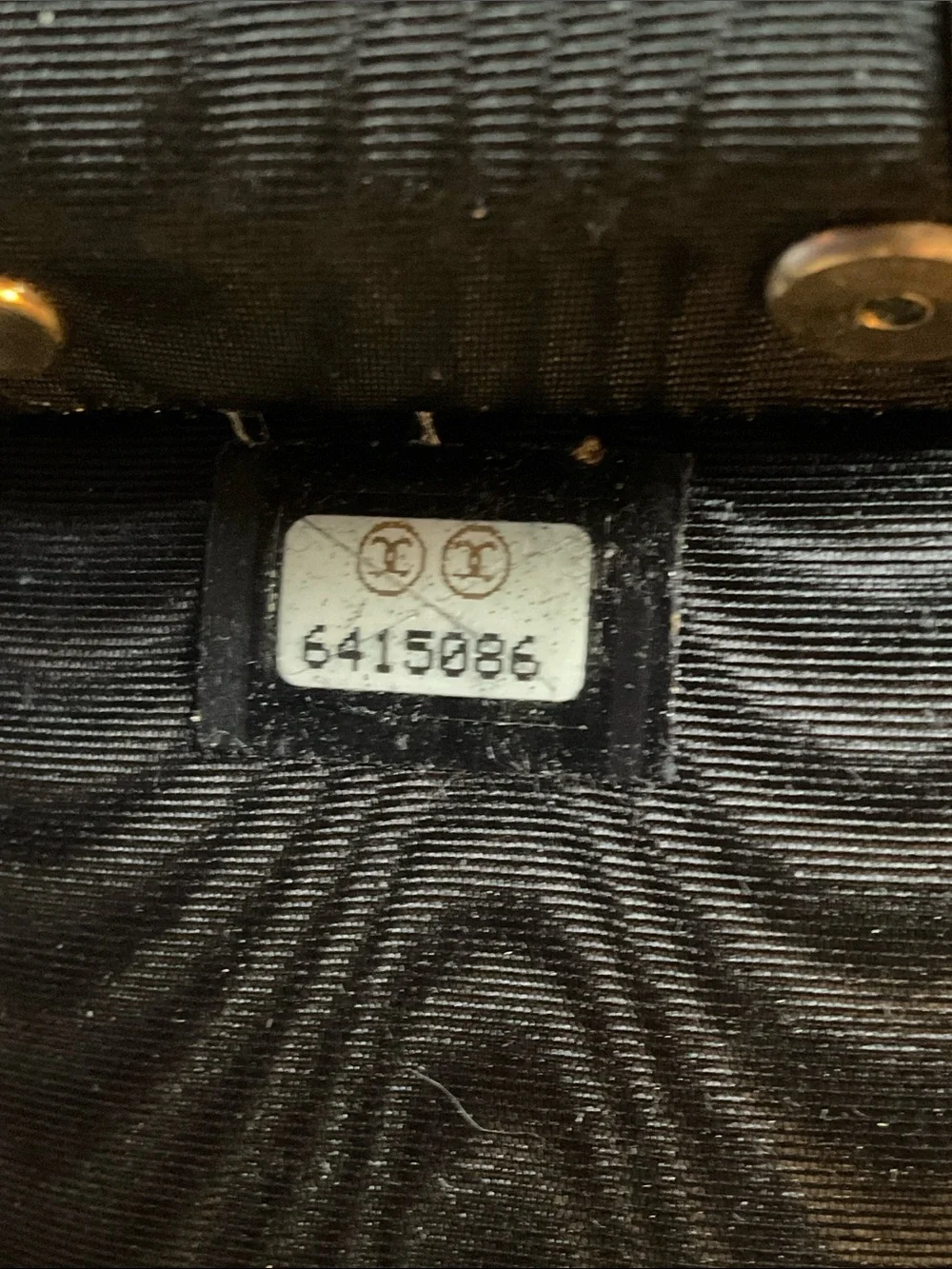 Vintage Chanel Caviar Leather Key Case